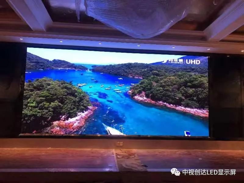 中視創(chuàng)達(dá)小間距LED顯示屏點(diǎn)亮圣德堡星級大酒店